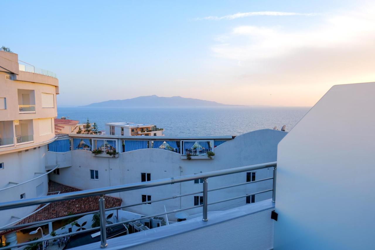 Gjoka Apartments, In Front Of Bougainville Bay Sarandë Exterior foto