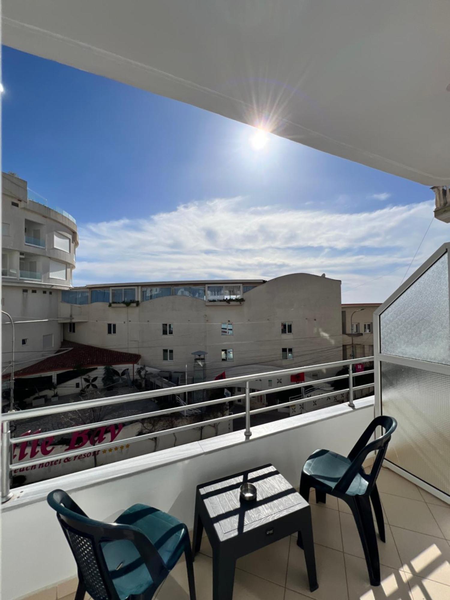 Gjoka Apartments, In Front Of Bougainville Bay Sarandë Exterior foto