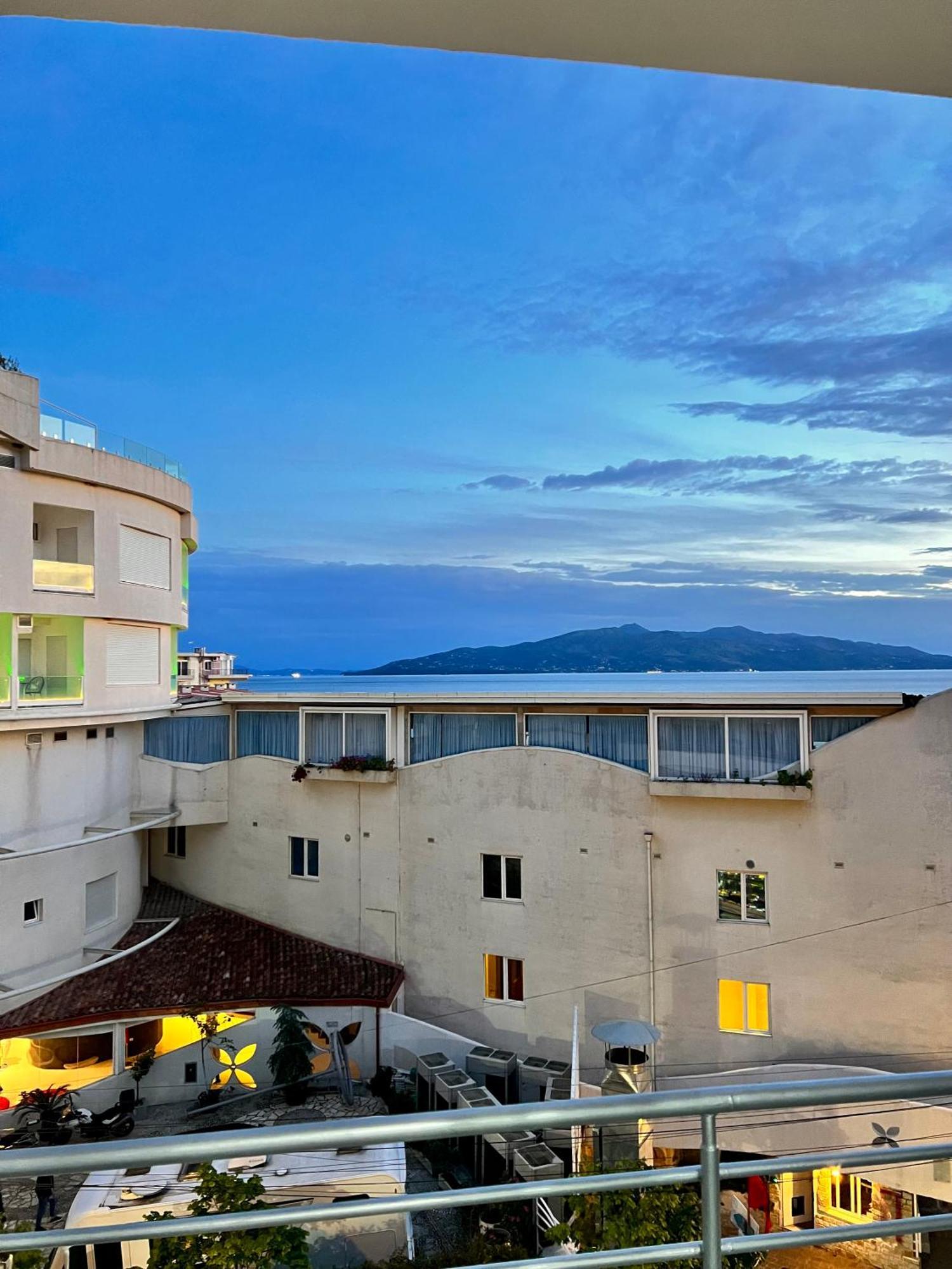 Gjoka Apartments, In Front Of Bougainville Bay Sarandë Zimmer foto
